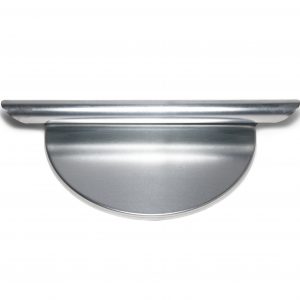ZINC END CAPS FOR SQUARE AND ROUND GUTTERS